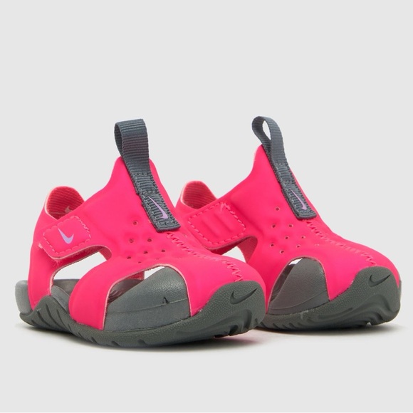Nike Other - NIKE NWT Kids’ Pink Sunray protect 2 Sandal Toddler Size 8c